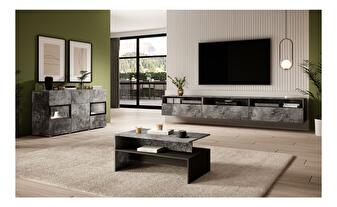 Konferenčný stolík Barly Typ 99 (schiefer + čierna)