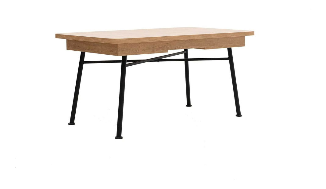 Rozkládací jídelní stůl Nillia 198 (přírodní)