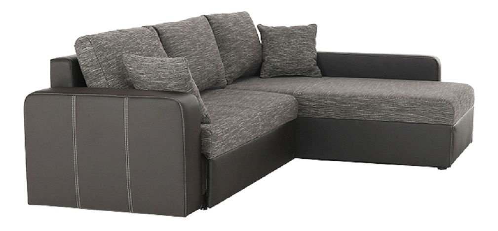 Rohová sedací souprava Manter hnědá (P)