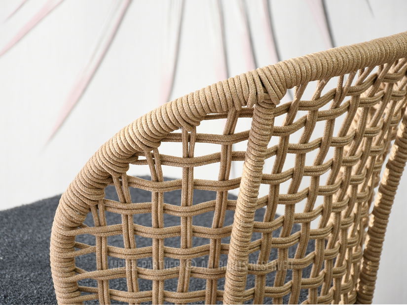 Židle Moen (písková + černá)