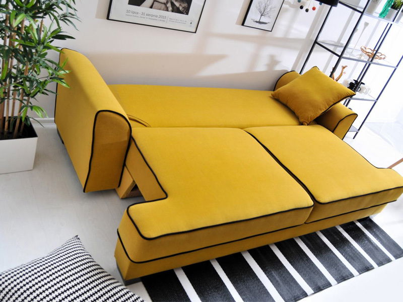 Pohovka trojsedačka Marilyn (černá)