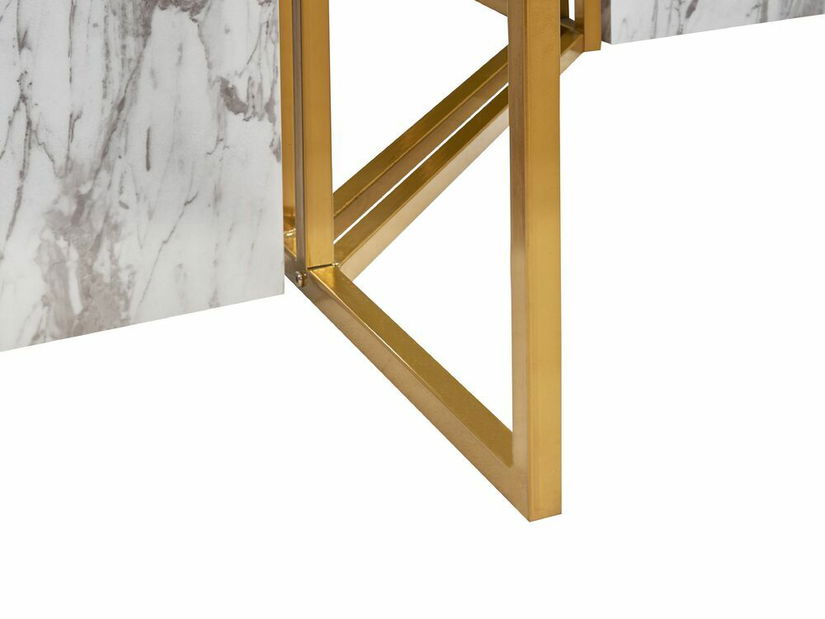 Jídelní stůl Cookie (bílá) (pro 8 a více osob)