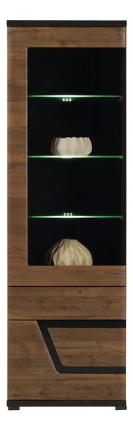 Vitrína Bog Fran TS 4 (ořech)