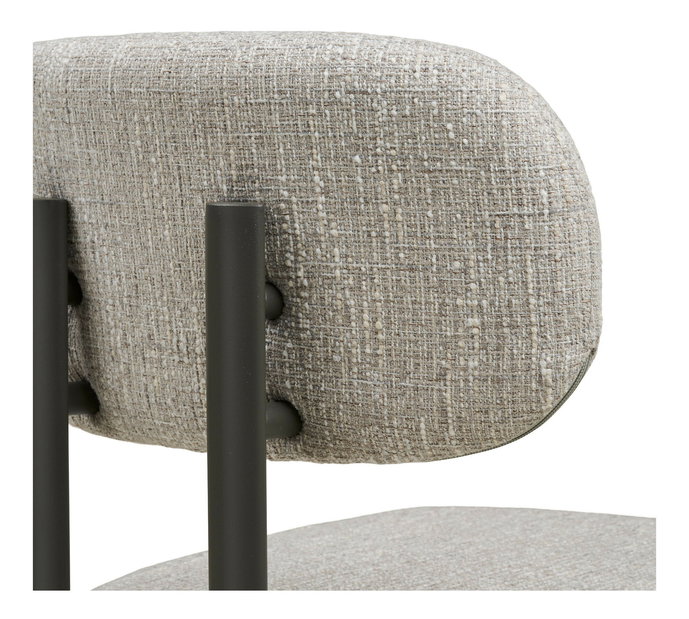 Jídelní židle Riselia (světle šedá)