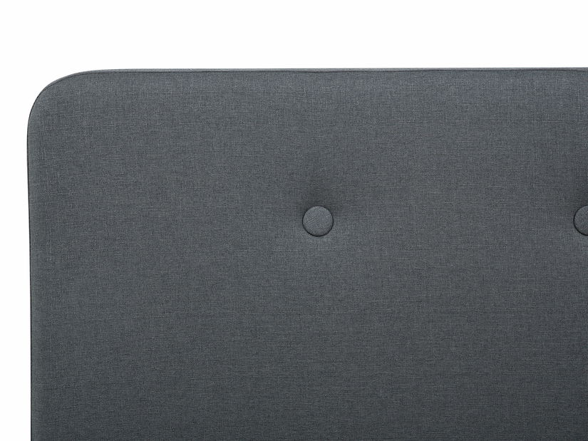 Manželská postel 180 cm ROME (s roštem a úl. prostorem) (šedá) *výprodej