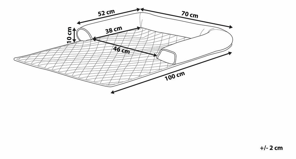 Pelíšek pro psa Brelyn (světle šedá)
