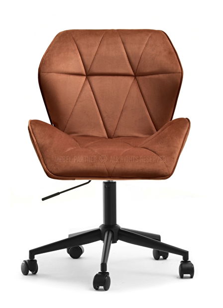 Křeslo Velma M (měděná + černá)