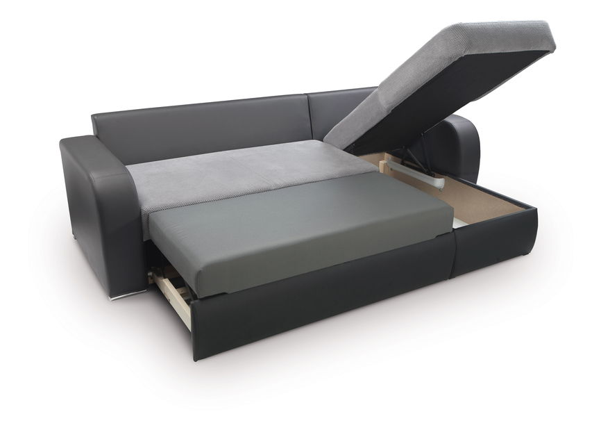 Rohová sedací souprava BRW Cubo II 2F URCBK (šedá) (P)