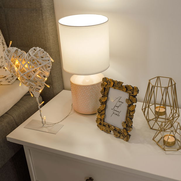 Stolní lampa Oda (šedá)