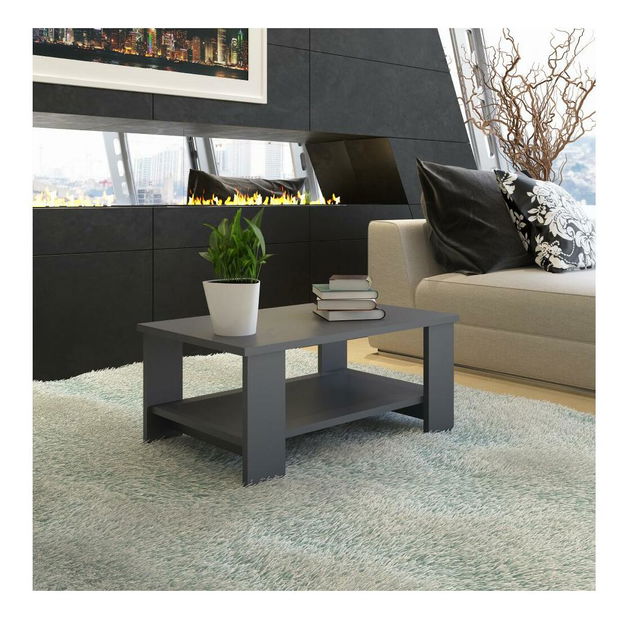 Konferenční stolek Bulah (grafit)