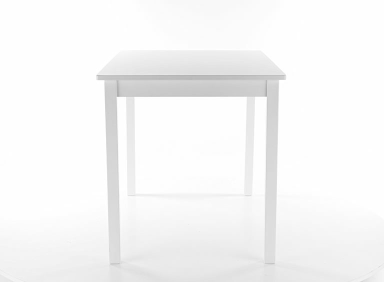 Jídelní stůl Franklyn (bílá + bílá) (pro 4 osoby)