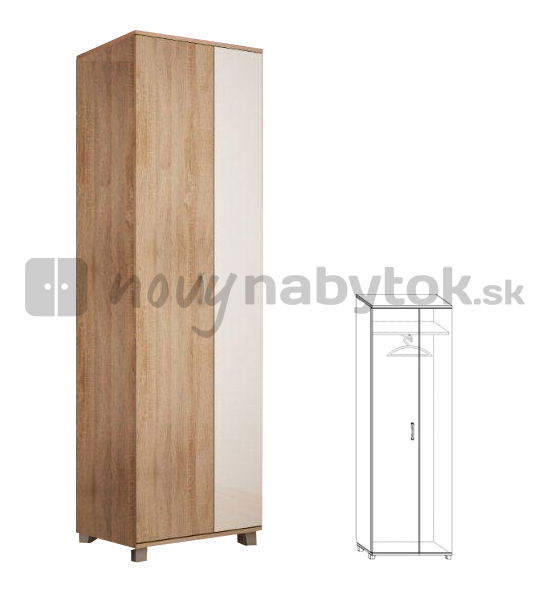 Šatní skříň Glady 3
