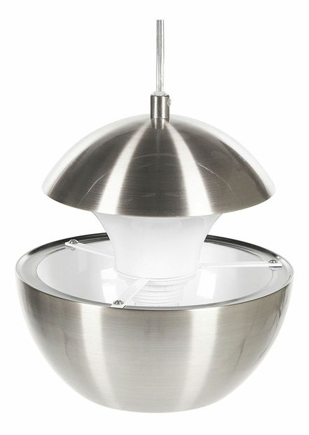 Závěsná lampa BAJAN (kov) (stříbrná)