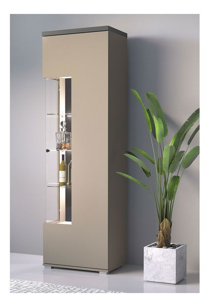 Vitrína Orsire (congo + antracit) (P)