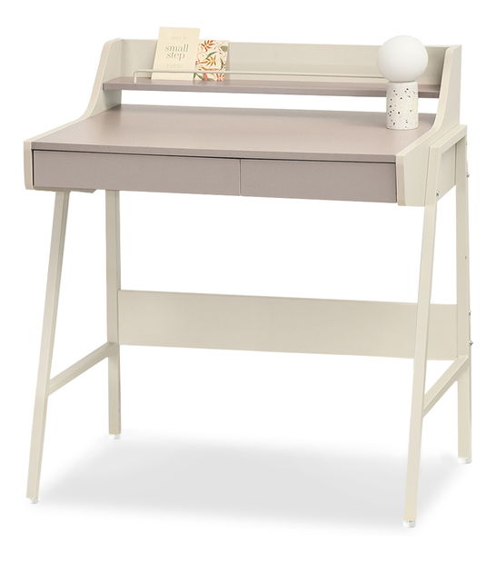 PC stolek Borge (béžová + krémová)