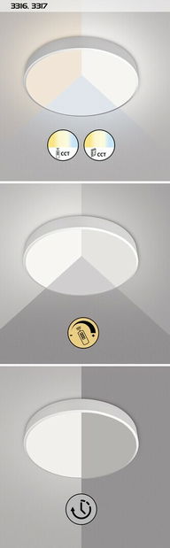 Stropní multifunkční svítidlo Agard HERO 3316 (černá matná)