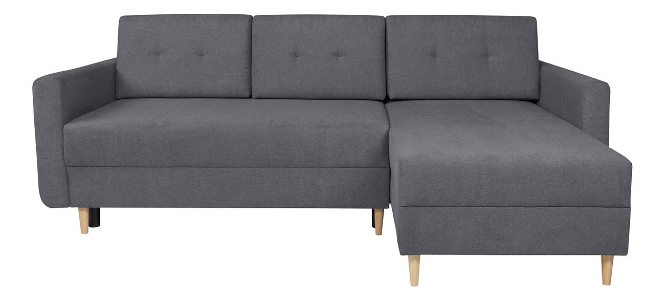 Rohová sedací souprava BRW Feliz Lux 3DL.URC (šedá) (P)