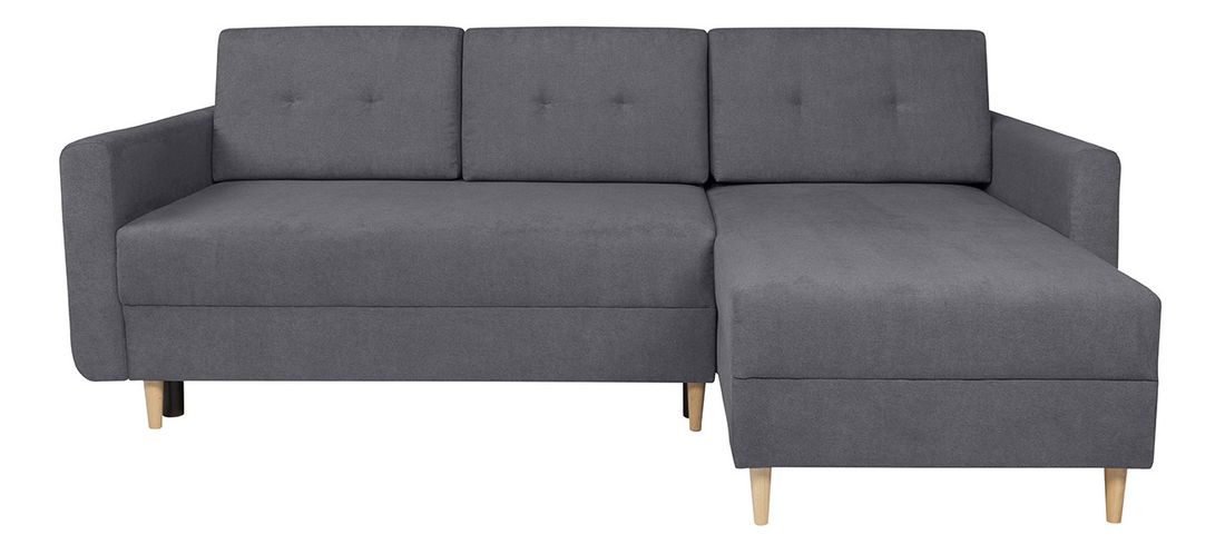 Rohová sedací souprava BRW Feliz Lux 3DL.URC (šedá) (P)