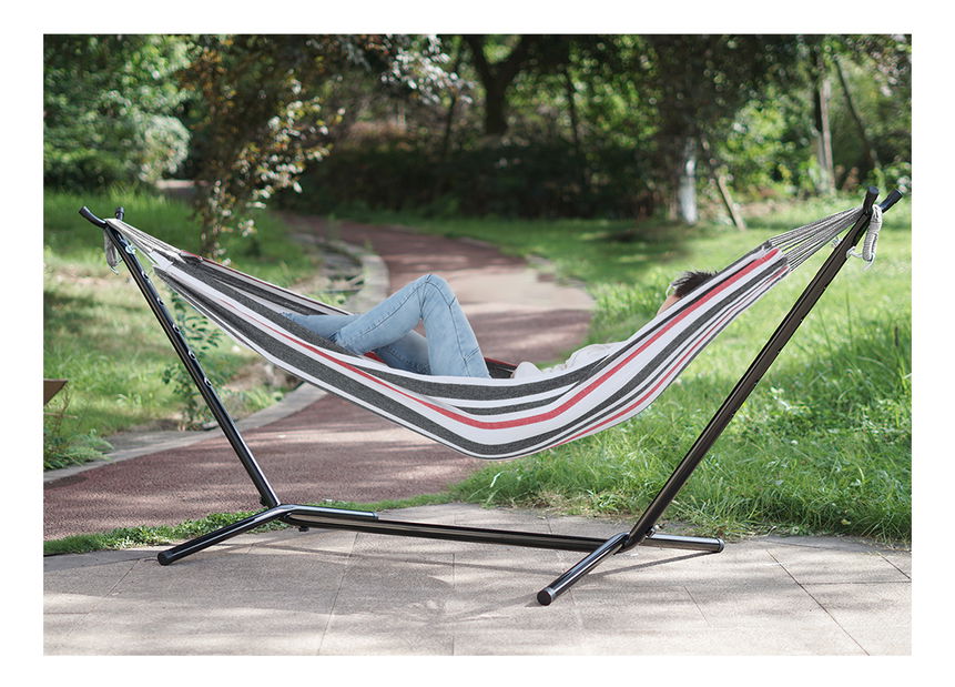 Stojan na houpací síť Olato (černá)