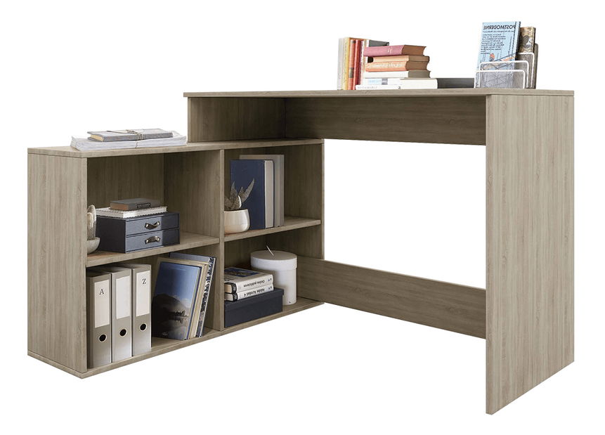Rohový Pc stolek Kinsley (dub sonoma)