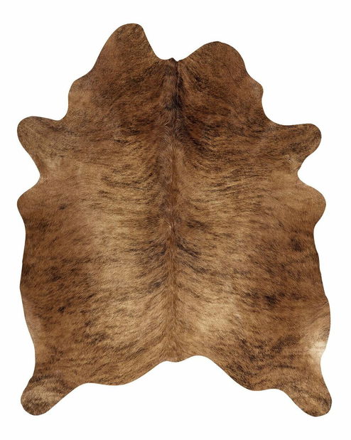 Koberec z hovězí kůže 2-3 m² Nasku (světlohnědá)