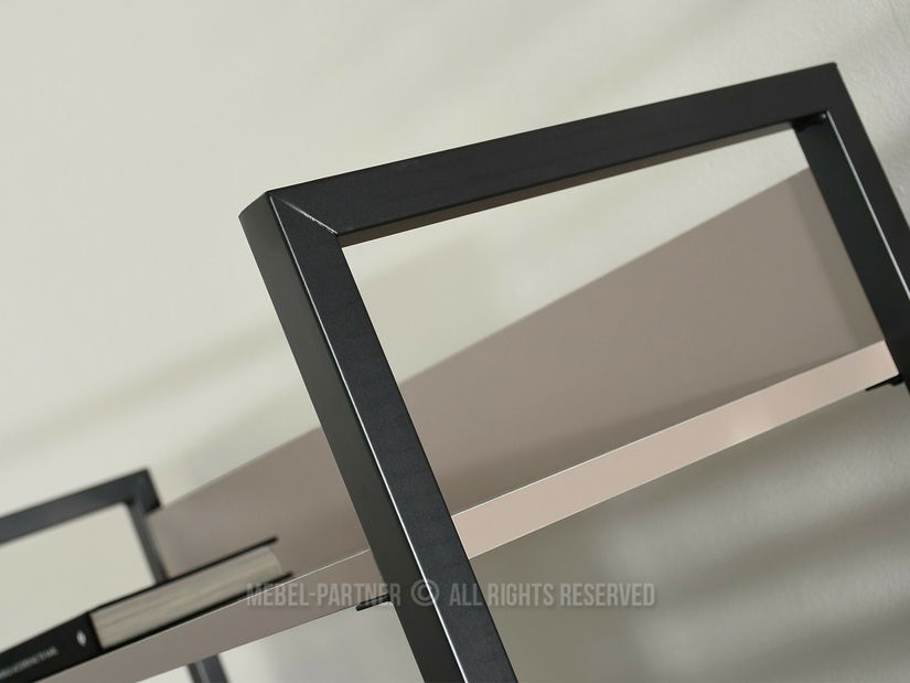 Regál Ligero (béžová + černá)