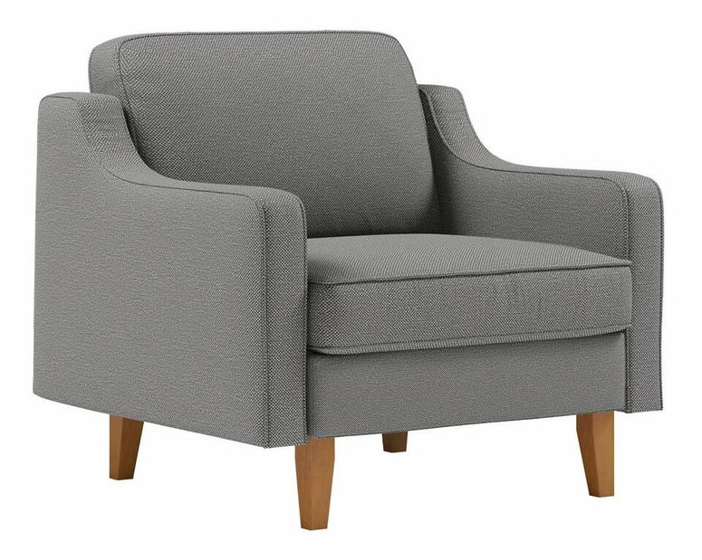 Křeslo Dělají 1 (tmavě modrá + ořech)