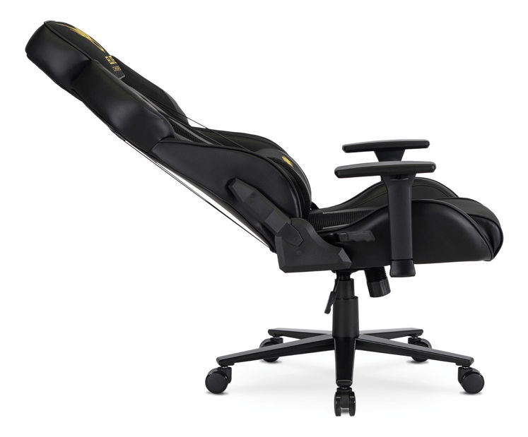 Herní křeslo Nutrida (černá + žlutá)