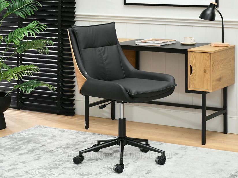 Kancelářské křeslo Leoss (černá)