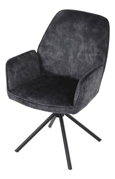 Jídelní židle Heridas (černá)