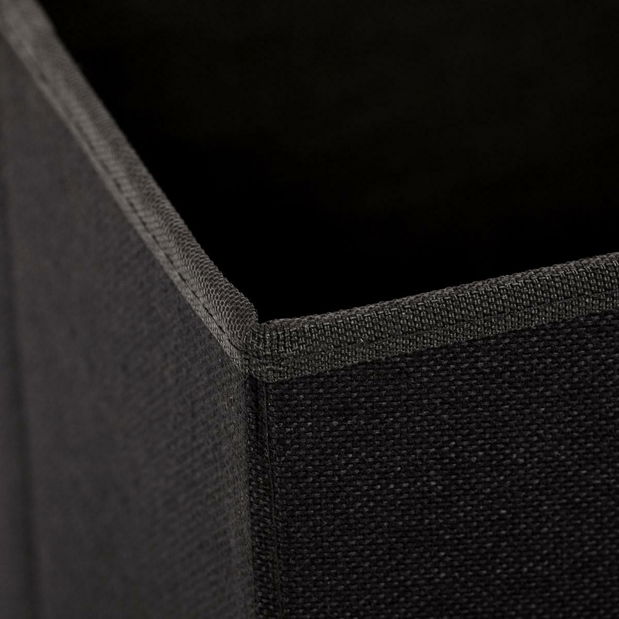 Taburetka Tranquilo (černá) (s úl. prostorem)