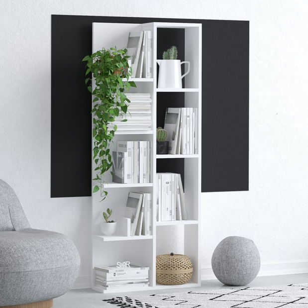 Regál Aliex 9 (Bílá)