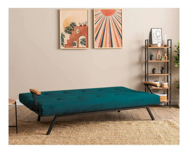 Rozkládací pohovka Zvia (zelená)