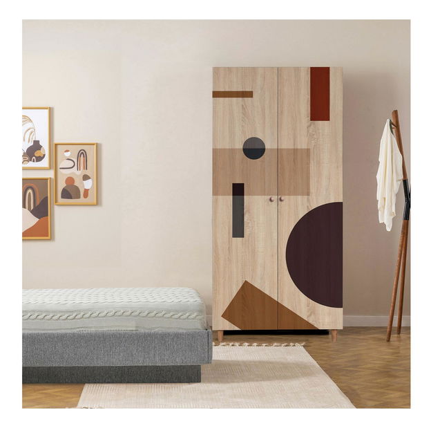 Šatní skříň Lydie 969 (dub sonoma)