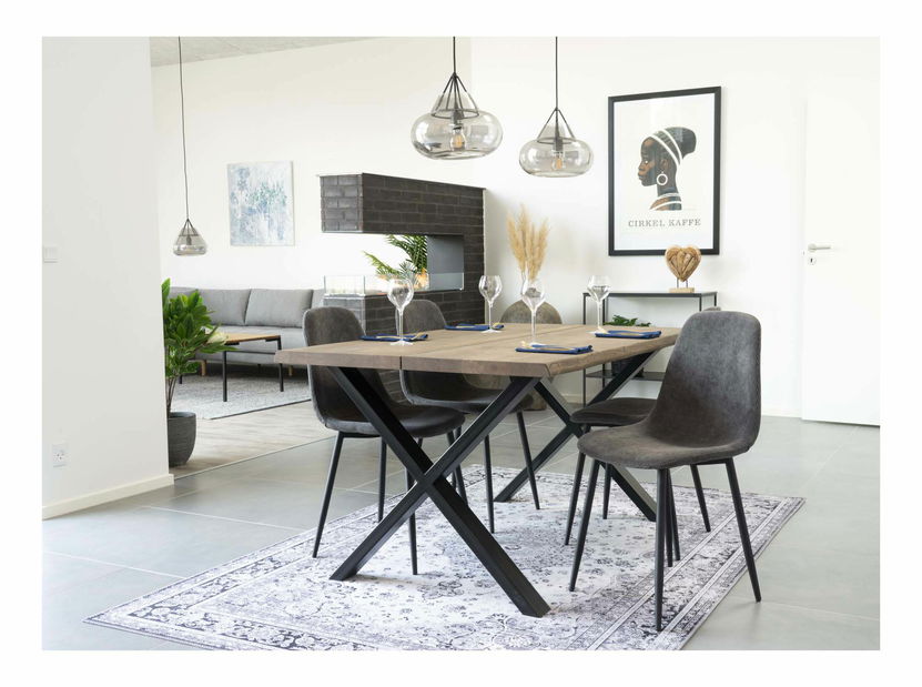 Jídelní stůl Tvameria 10 (tmavohnědá)