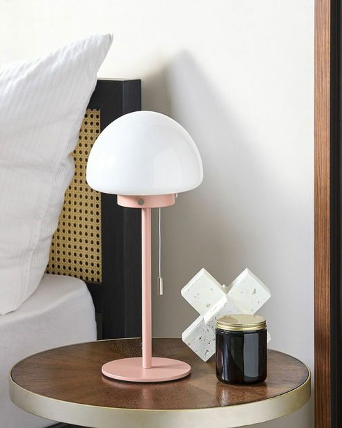 Stolní lampa Morza (růžová)