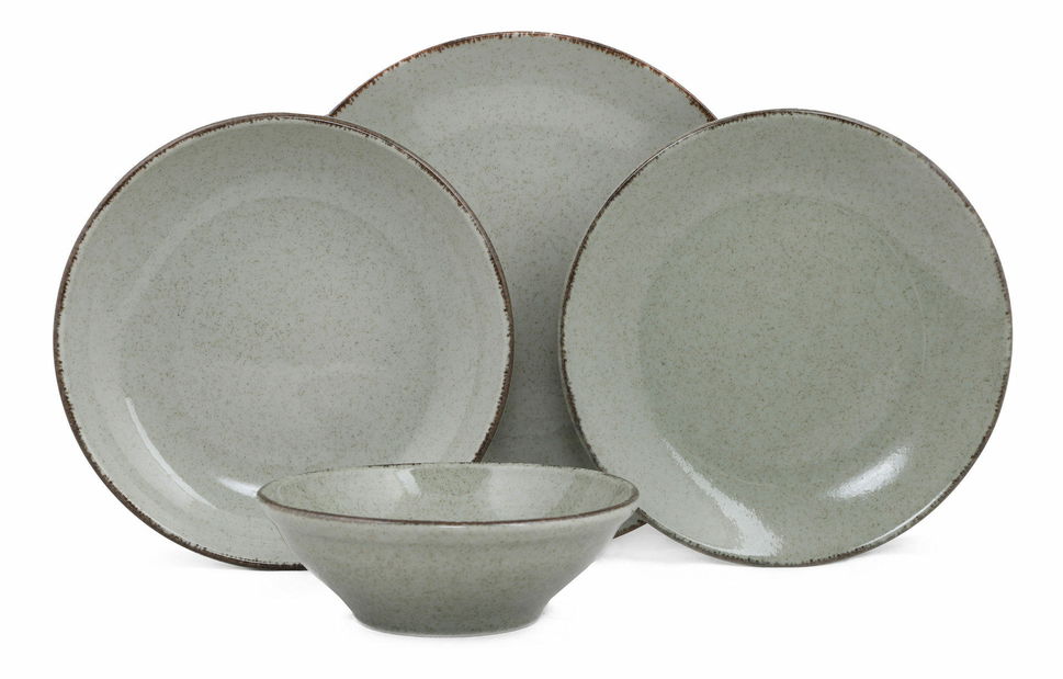 Jídelní souprava (24 ks.) Celeste (zelená)