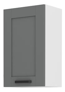 Horní kuchyňská skříňka Lucid 45 G 72 1F (dustgrey + bílá)