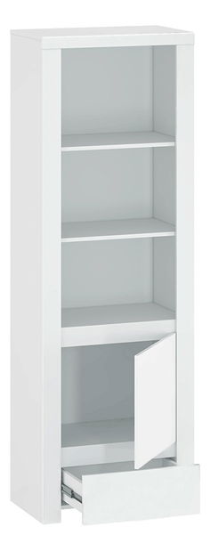 Regál Lafer 1D1S (bílá)