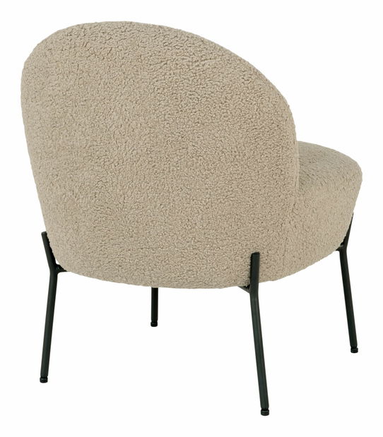 Křeslo Manmeriaina (šedohnědá)