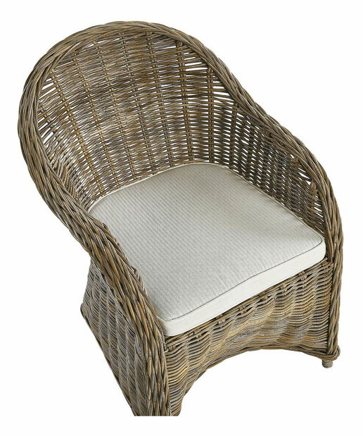 Set 2 ks zahradních křesel Sideny (béžová)