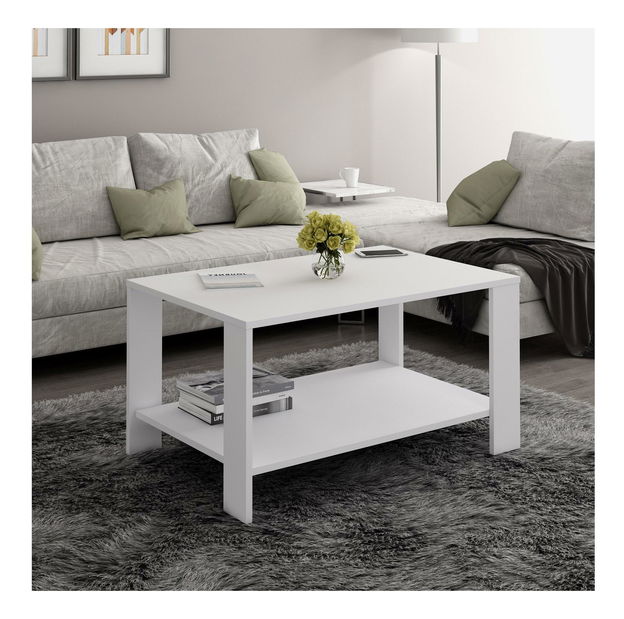 Konferenční stolek Midilasso (bílá)