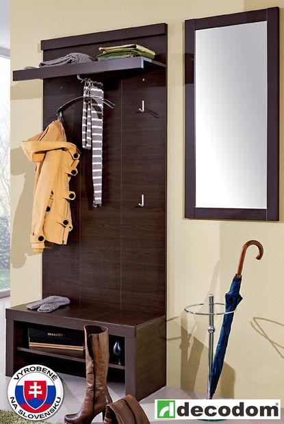 Věšákový panel Decodom Dido Typ 01 dub tmavý