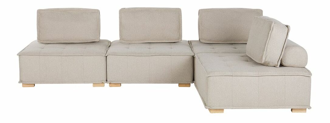 Rohová sedací souprava Taj (béžová)