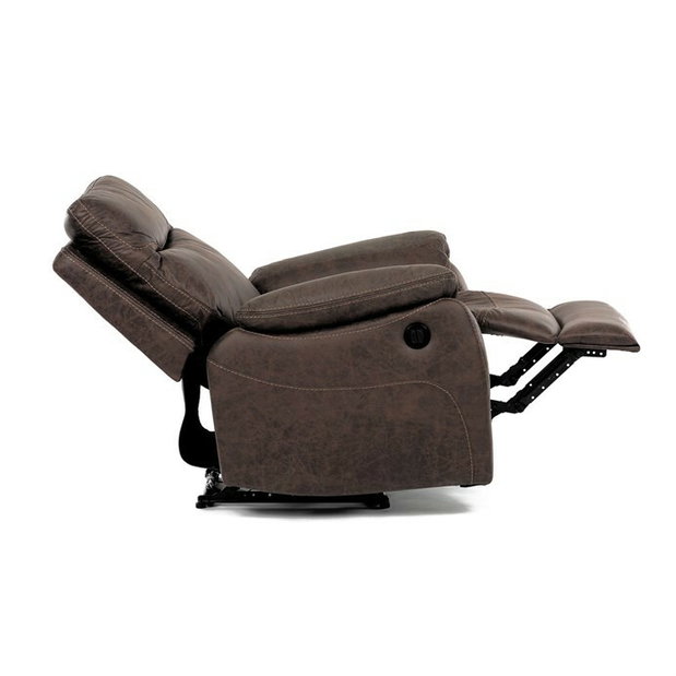 Relaxační křeslo Tělem (hnědá)