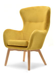 Křeslo Léto (žlutá + černá)