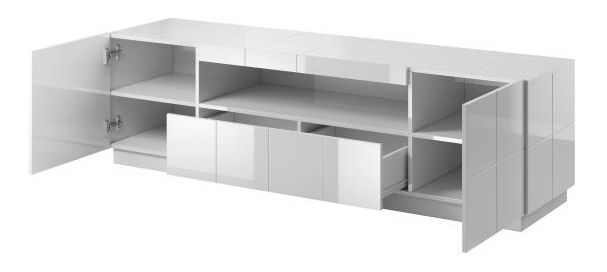 TV stolek Rojan (bílá)