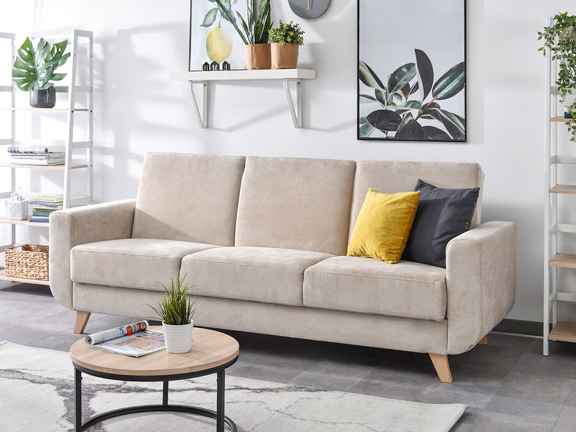 Pohovka trojsedačka Kalisz (béžová)