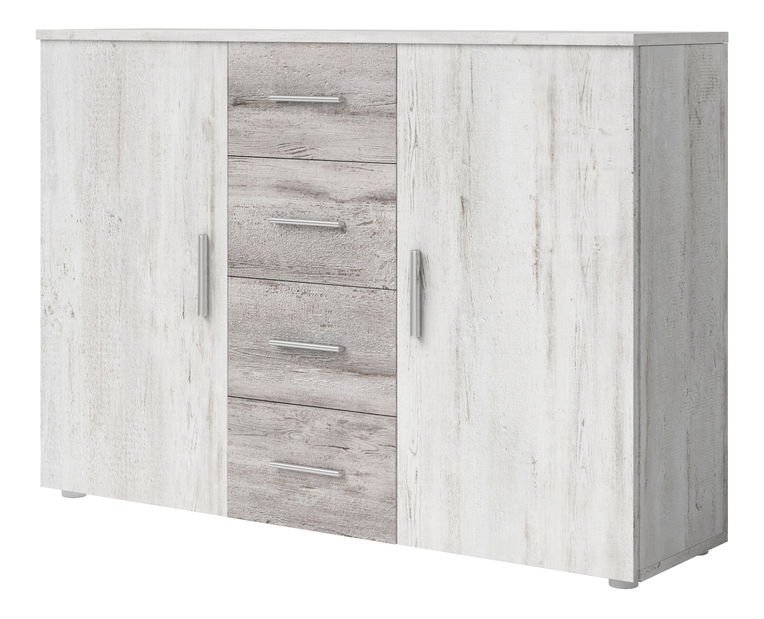 Komoda Verwood Typ 26 (canyon světlá + tmavá)