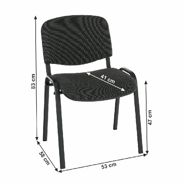 Konferenční židle Isior (šedá)